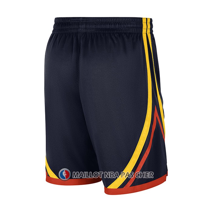 Short Golden State Warriors Ville 2020-21 Bleu